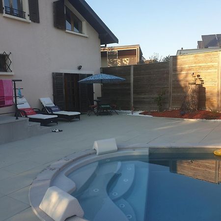 Maison Le Lezard Chez Amalia Et Fred Thonon-les-Bains Bagian luar foto